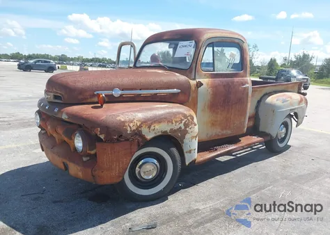 1952 Ford F100 from USA, damaged, VIN F102SP11582